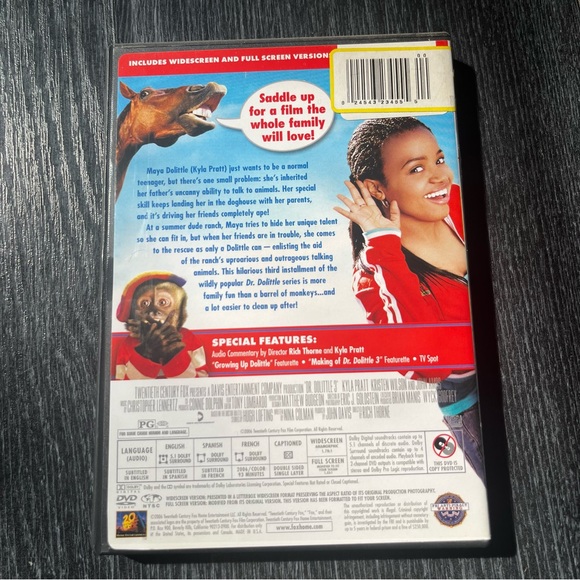 Dr. Dolittle 3 DVD  ~(=^‥^)ﾉ● - Picture 6 of 6
